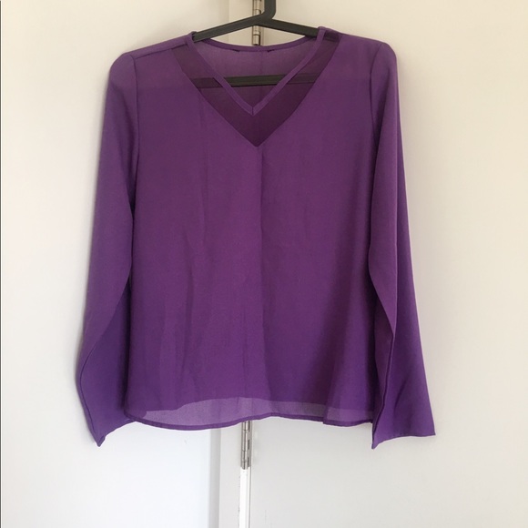SHEIN Tops - New purple blouse - size small